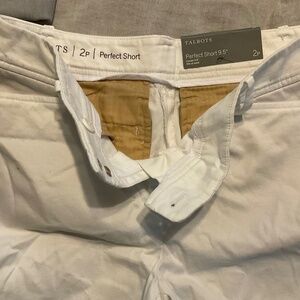 Talbots Perfect Short 2P White